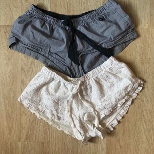Gilly Hicks Sleep Shorts